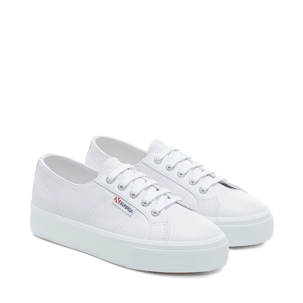 Superga 2730 Nappa Grey Sneakers - Men's Sneakers USA | US2373247